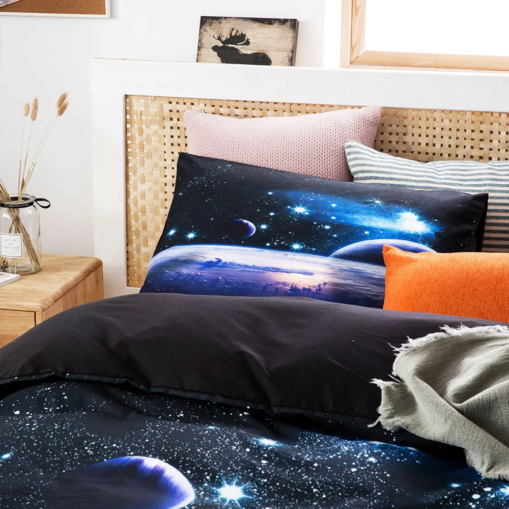 Space star 3d Galaxy Duvet Cov - Linen Duvet Cover ulasan dan harga