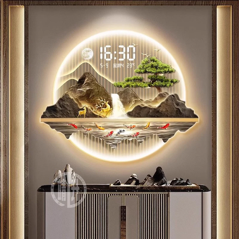 Chinese Style Design Wall Cloc - Luxury Lifestyle Design ulasan dan harga