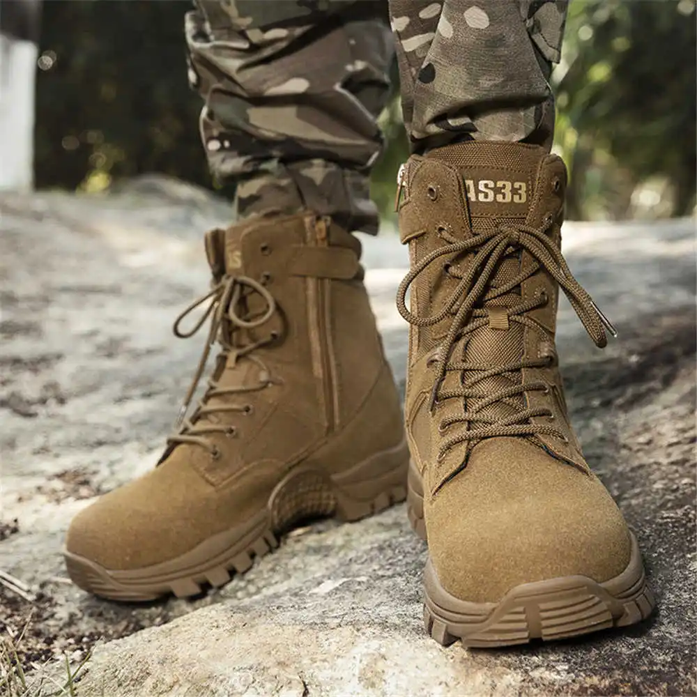 Nonslip Genuine Leather Hiking - Luxury Lifestyle Dark ulasan dan harga
