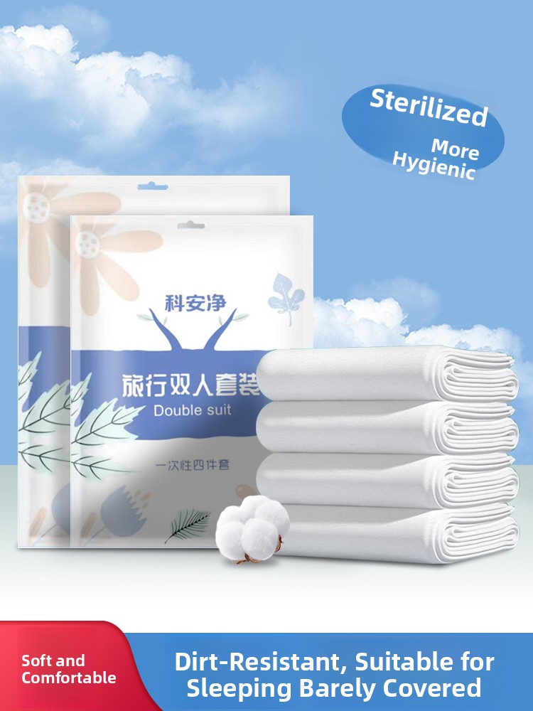 Travel Disposable Bed eet Cove - Linen Duvet Cover ulasan dan harga