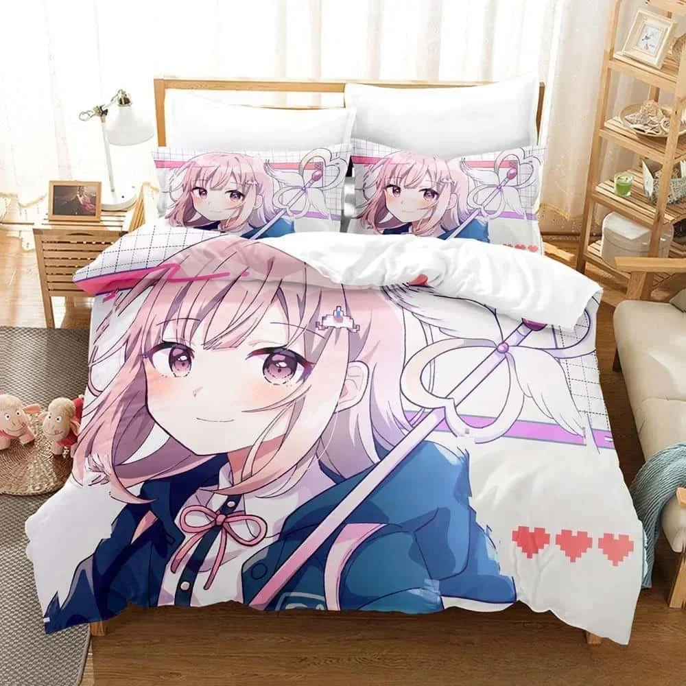 3D Danganronpa V3 Y2k Girls co - Linen Duvet Cover ulasan dan harga