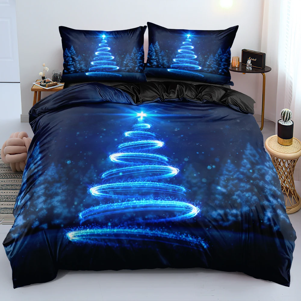 3D Floral Bedding Set Duvet/Qu - Linen Duvet Cover ulasan dan harga