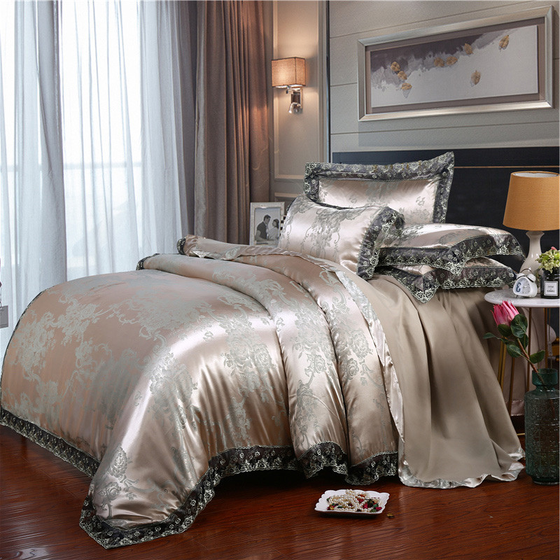 European Classical Luxury 4PCS - Linen Duvet Cover ulasan dan harga